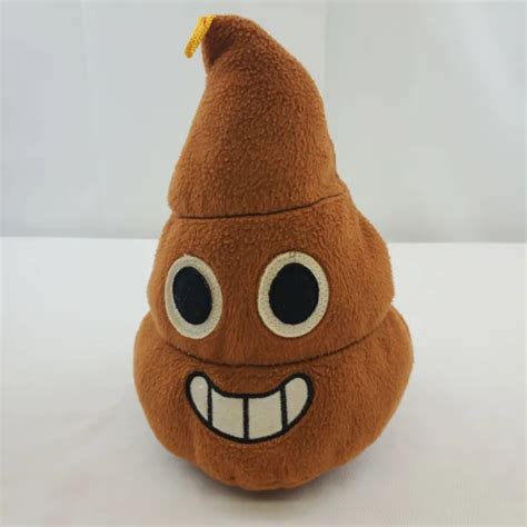 Classic Toy Co Plush Poop Emoji Pillow Stuffed Animal 9 Inch Free