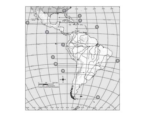 Latin America Physical Map Quiz