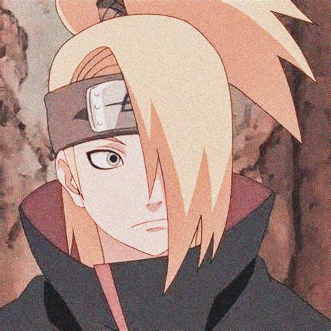 Deidara Naruto Anime Icons Aestethic Icon Deidara Akatsuki