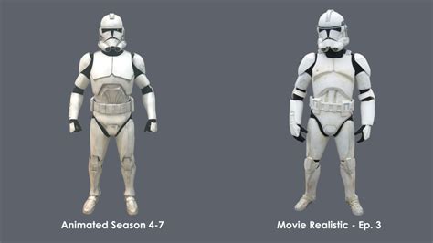 Artstation Phase And Phase Two Clone Trooper Ph