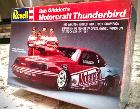 Bob Gliddens Motorcraft 87 T Bird World Pro Stock Plastic Kit