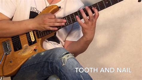 Tooth And Nail ソロ解説 Dokken George Lynch Youtube