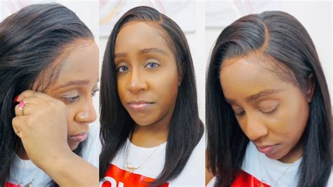 Must See Glueless Lace Front Wig Install How To Install A Glueless