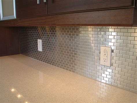 Get your custom made, removable, stainless steel shelf up to 10 deep for each backsplash. 4 Tips for stainless steel backsplash