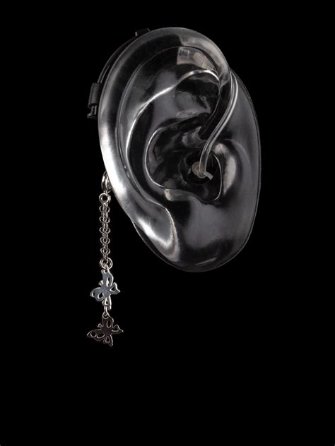 Deafmetal Butterflies In Love Jewelry For Hearing Aids Hears Hearing