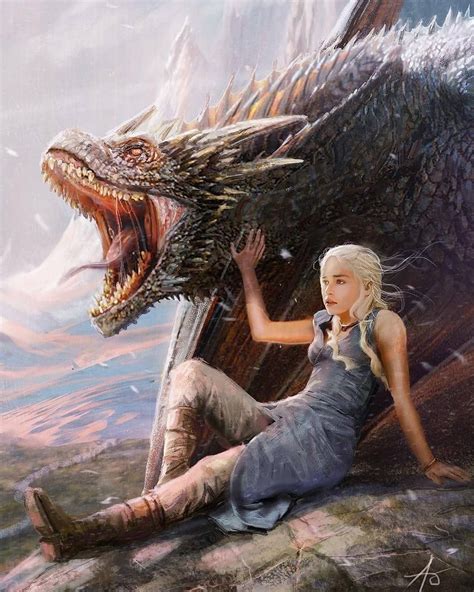 Pin By Kyla Duplooy On Art Game Of Thrones Art Mother Of Dragons Game Of Thrones Artwork