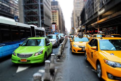 Free Images : road, traffic, street, urban, manhattan, taxi, cab, busy ...