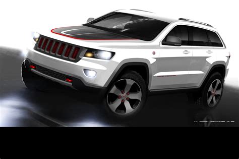 Jeep Grand Cherokee Trailhawk And Wrangler V8 Traildozer Concepts