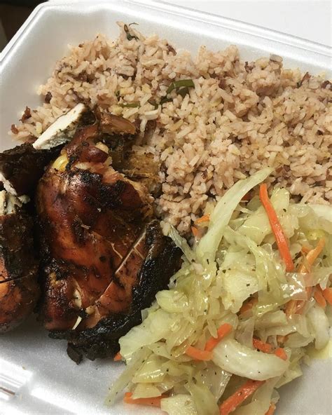 Cook And Curry On Instagram “jerk Chicken Rice And Peas Braised Cabbage 10 Free Delivery
