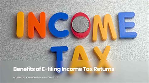 Benefits Of E Filing Income Tax Returns