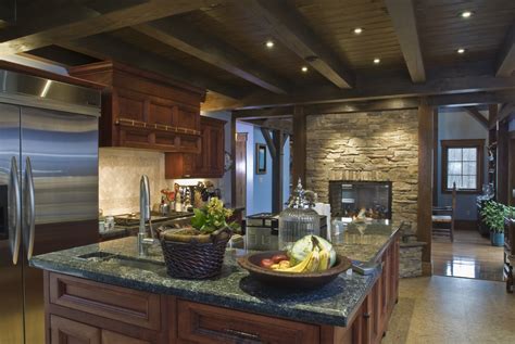 Dark cabinetry and mood lighting combine to create a wonderful mood in this kitchen. 52 Dark Kitchens with Dark Wood OR Black Kitchen Cabinets ...
