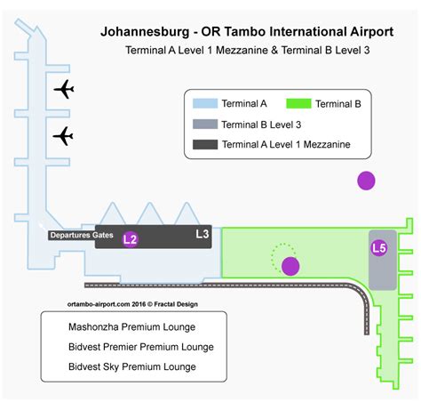 Johannesburg Or Tambo Airport Map Jnb Printable Terminal Maps