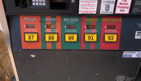 This Gas Station Has Five Grades Of Gasoline Mildlyinteresting