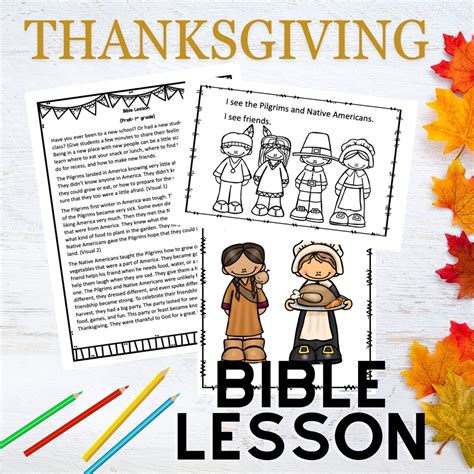 Thanksgiving Bible Lesson For Kids Sunday School Bible Lesson On