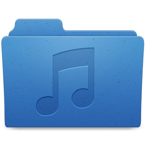 Music Folder Icon Blumarble Folders Icons