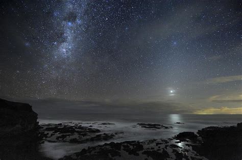 Milky Way Over Cape Schanck Australia Photograph By Alex Cherney