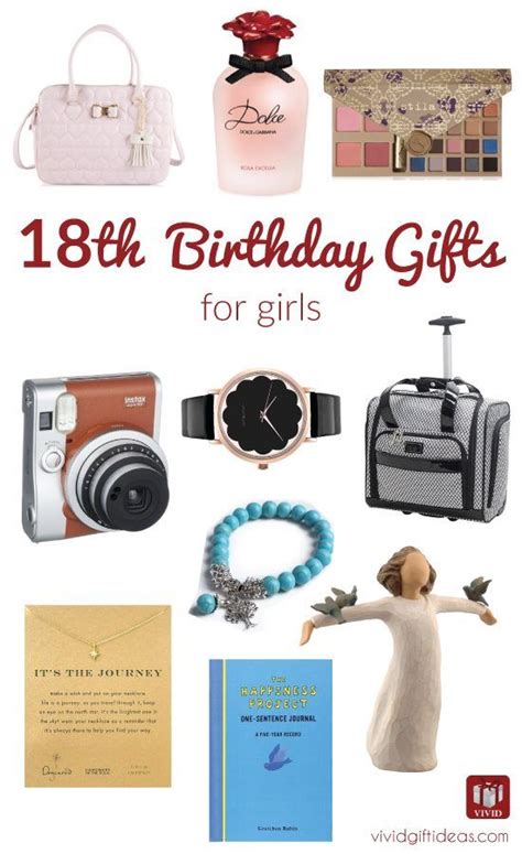 Make her 18th birthday one she'll remember. Best 18th Birthday Gifts for Girls | 18th birthday gift ...