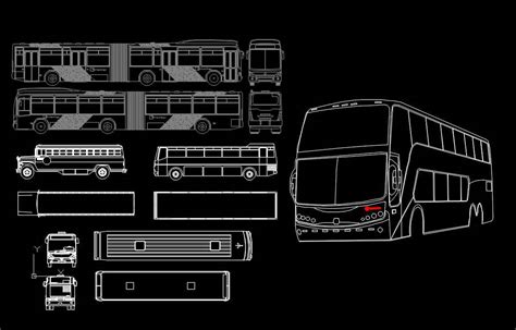Transportation Blocks Bus Free Autocad Blocks And Drawings Download Center
