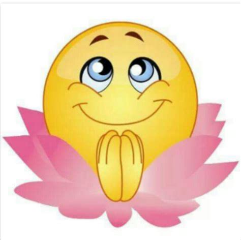Praying Smiley Emoticon Emoji Symbols Praying Emoji