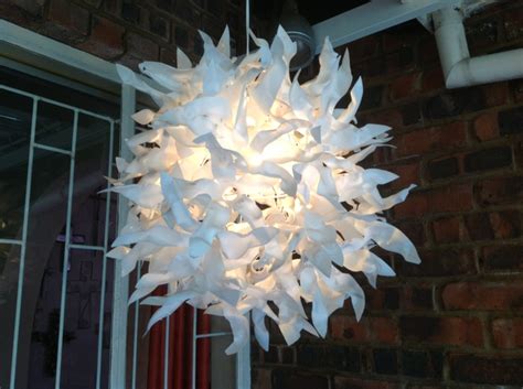 Homemade Chandelier From Recycled Coke Bottles Want To Order