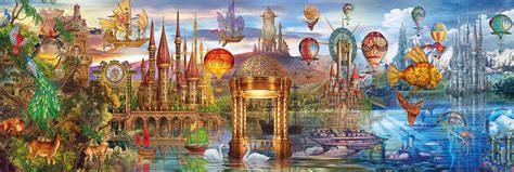 Fantasy Panoramic 1000 Piece Jigsaw Puzzle From Clementoni