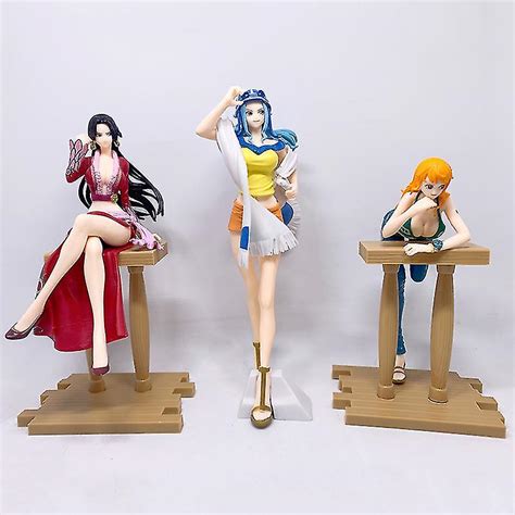 anime one piece figure sweet style pirates nefeltari vivi grandline journey boa hancock nami