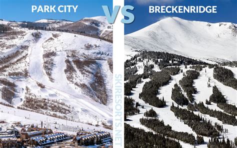 Park City Vs Breckenridge Ski Resorts Network