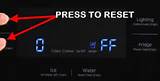 Images of Samsung Refrigerator Reset Mode