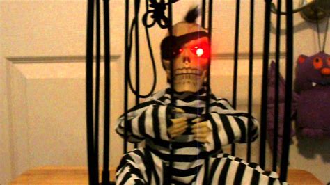 Check spelling or type a new query. Animated Caged Prisoner Halloween Decoration - YouTube