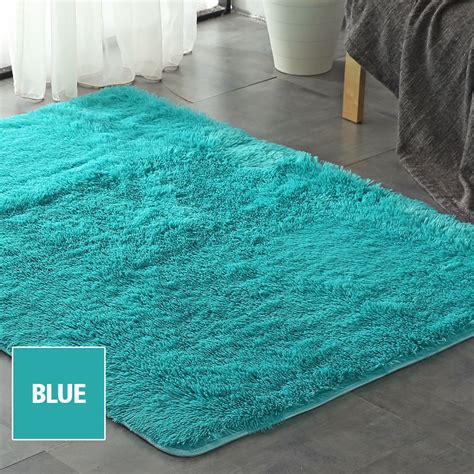 Floor Rug Shaggy Carpet Area Rugs Living Room Mat Bedroom Soft Mats