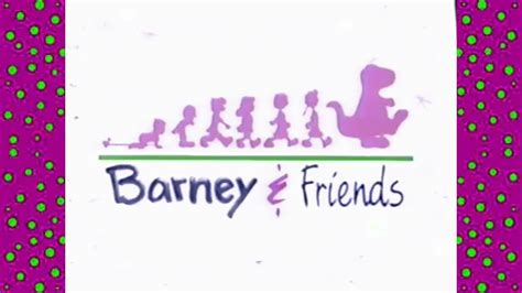 Barney And Friends Theme Song Greek Version Youtube