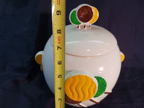 Vintage Circa 1959 Mccoy Pottery Cookie Jar Lollipops Etsy