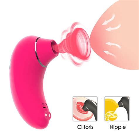 Clit Sucker Vibrator Nipple Sucking Clitoris Vagina Stimulator Sex Oral