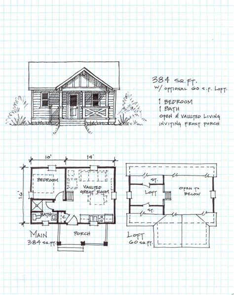 The deluxe lofted cabin with 5' swing, is available in 12' 14' & 16' widths. 12x24 cabin plans - Google Search | Montana | Pinterest | Sleeping loft and Lofts