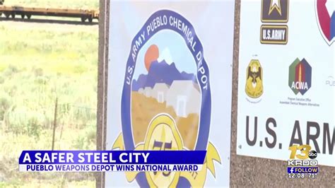 Epa Awards Army Pueblo Chemical Depot In Pueblo County For Outstanding