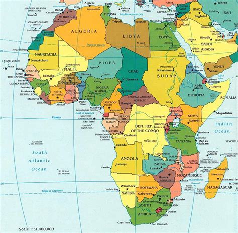 Mappa Africa