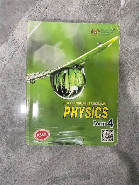 Physics Form Kssm Dlp Textbook Spm Fizik Tingkatan Hobbies Toys Books Magazines