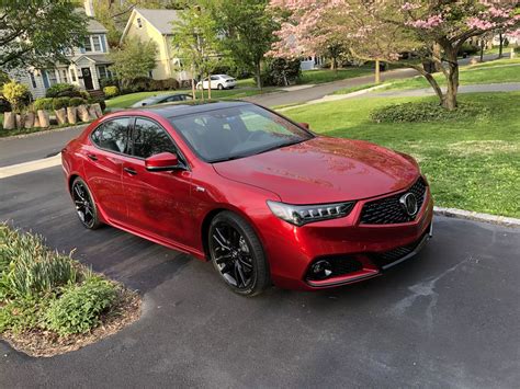 The 2020 Acura Tlx A Spec Pmc Edition Arrived In Dashing Valencia Red
