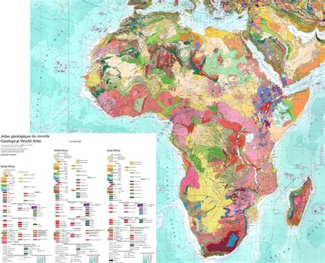 Bgr Geological Information The Map 110 Million Shows The Geology