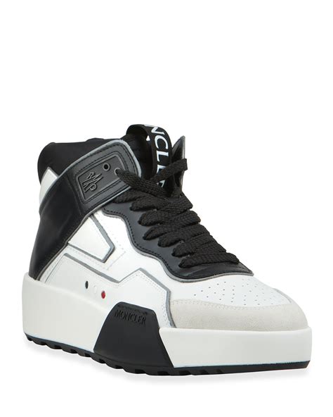 Moncler Mens Promyx Space High Top Sneakers Neiman Marcus