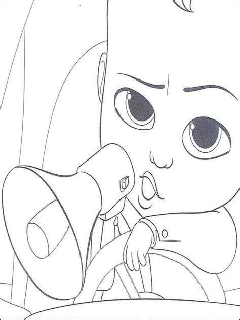 Boss Baby Coloring Pages 19 | Baby coloring pages, Coloring books, Boss