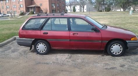 1991 Ford Escort Lx Wagon 4 Door 19l Sold As Is Classic Ford