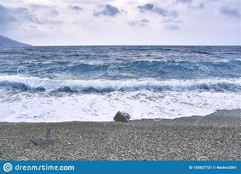 Strand Von Zlatni Rat Auf Der Insel Brac Kroatien Stockbild Bild Von Landschaft K Ste