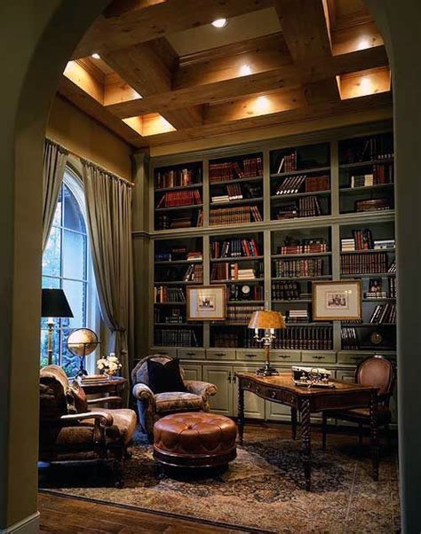 Pin On Lifestyle Home Study Library Man Cave