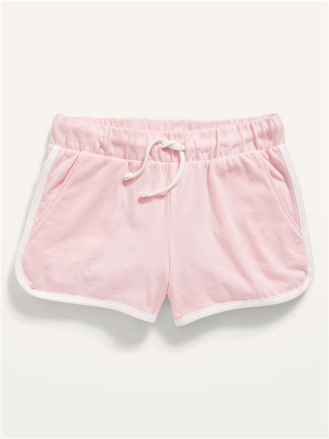 Solid Dolphin Hem Cheer Shorts For Girls Old Navy
