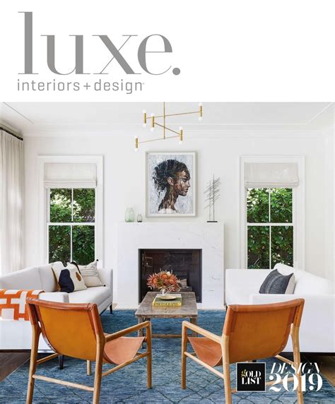 Luxe Magazine Januaryfebruary 2019 National Luxe Magazine Interior
