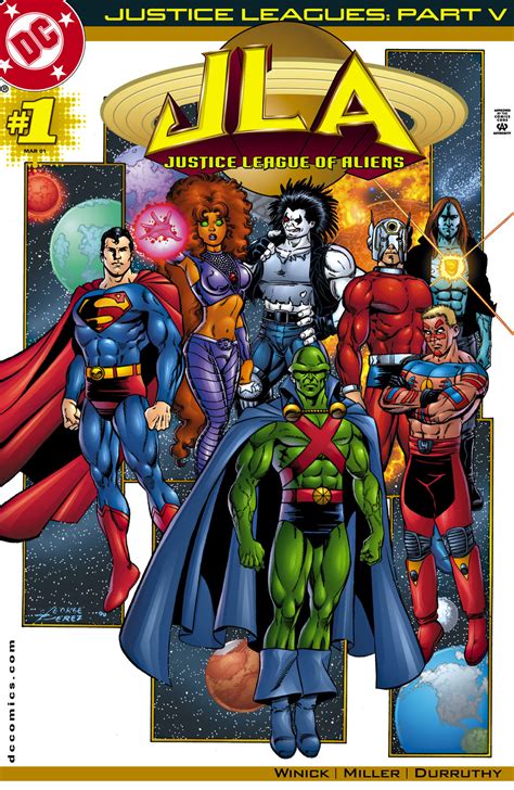 Apokolips war | trigon and superman vs. Justice Leagues: Justice League of Aliens (2001-) #1