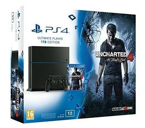 Console Ps4 Uncharted 4 A Thiefs End 1to