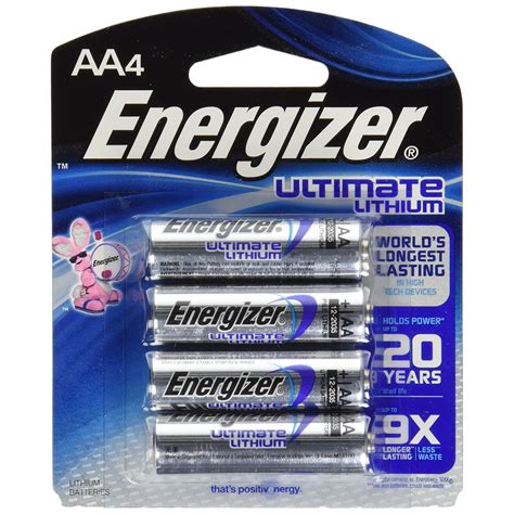 Energizer Ultimate Lithium Aa 36 Batteries L91