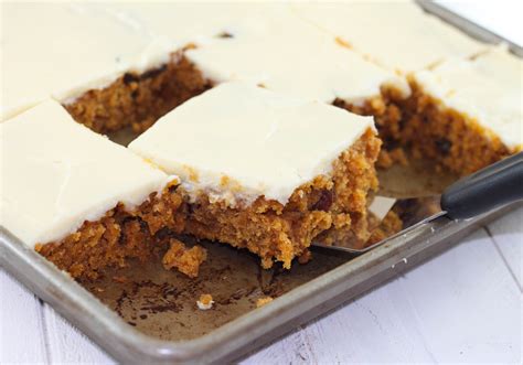 Pumpkin Sheet Cake With Cream Cheese Icing The Farmwife Cooks